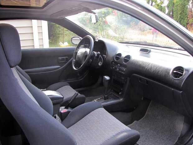 car interior of used car