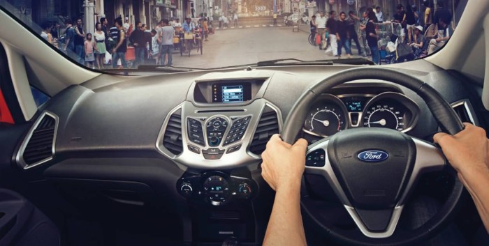 2016 Ford EcoSport Driver Centric Features