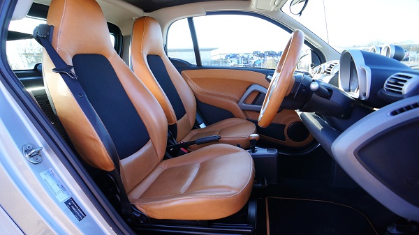 Vacuum Leather Seats and Condition them