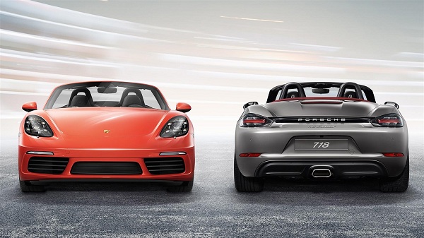 Exterior of 2017 Porsche 718 Boxster S