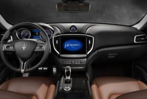 Interior of 2017 Maserati Ghibli