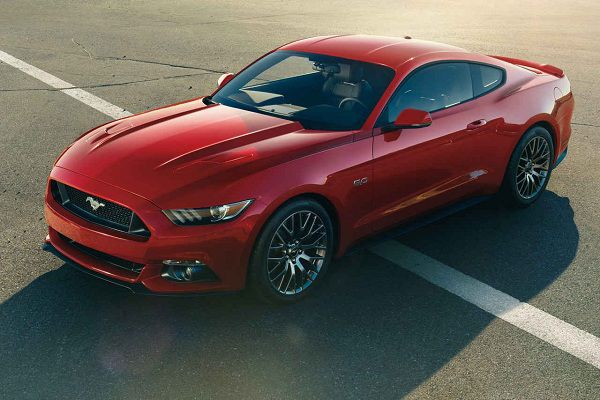 Exterior of 2017 Ford Mustang