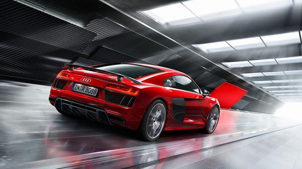 Exterior of the 2017 Audi R8