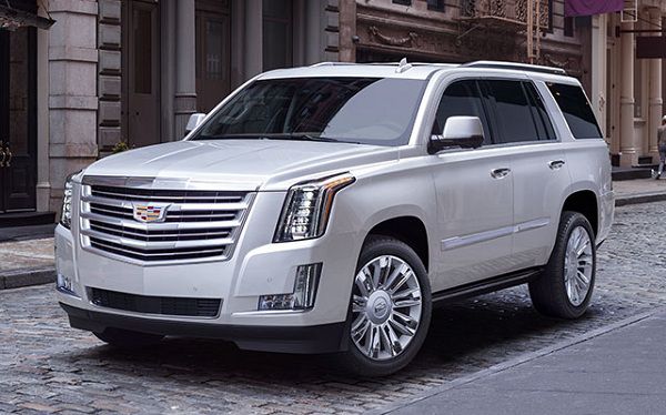 Exterior of 2017 Cadillac Escalade