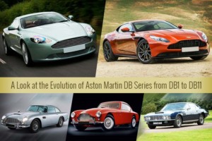 A Look at the Evolution of Aston Martin DB Series from DB1 to DB11