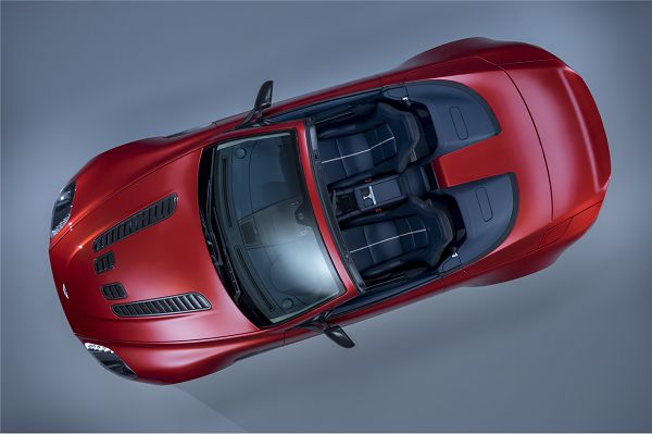 Interior of 2017 Aston Martin Vantage S Roadster