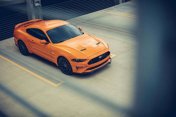 Exterior of 2018 Ford Mustang