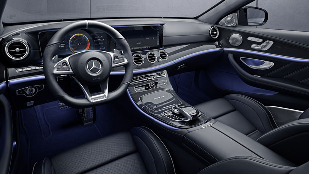 Performance of 2018 Design of Exterior of Interior of Mercedes-Benz AMG E 63 S