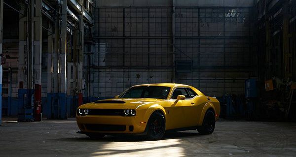 Exterior of the 2018 Dodge Challenger