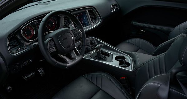 Interior of the 2018 Dodge Challenger