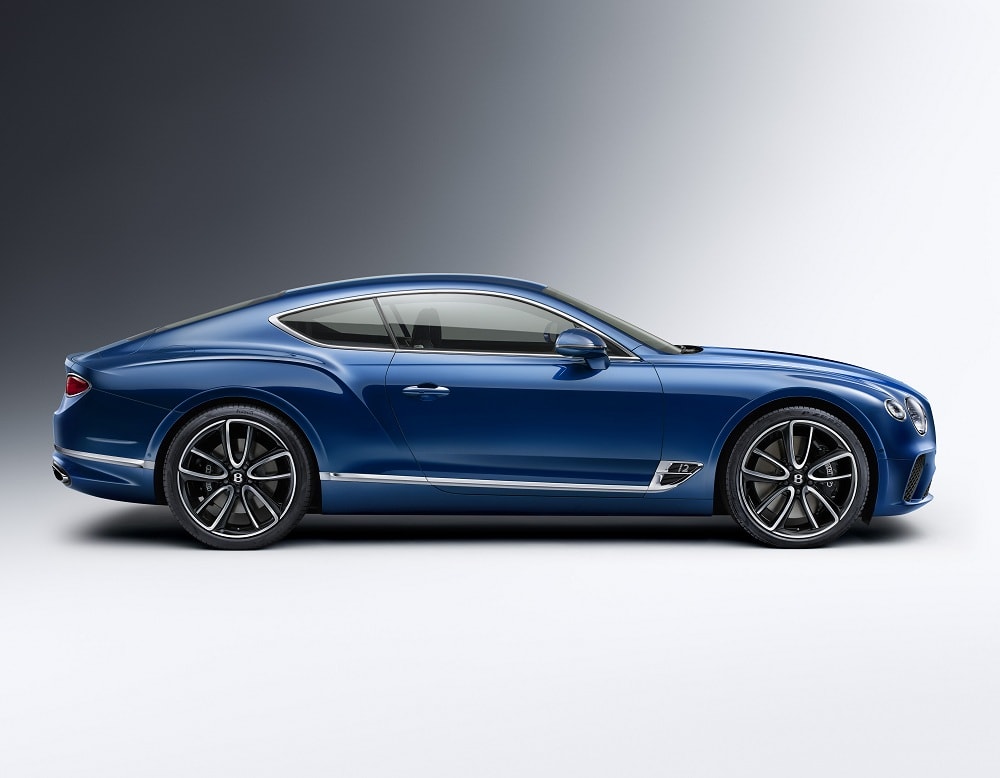 Price of the 2018 Bentley Continental GT 