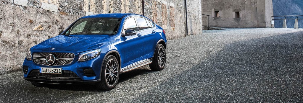 Exterior of the 2019 Mercedes-Benz GLC Coupe