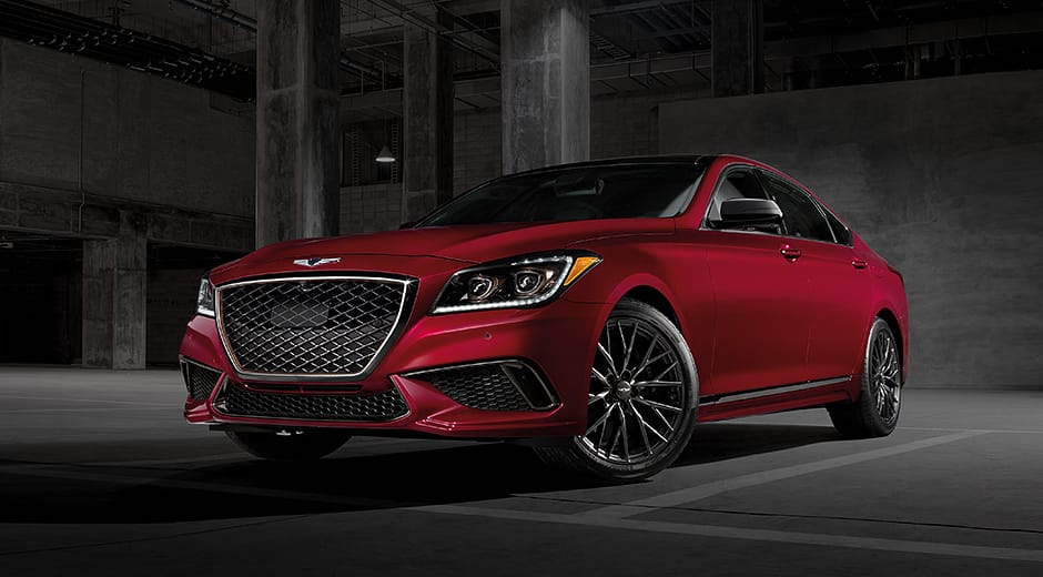 Exterior of the 2019 Genesis G80